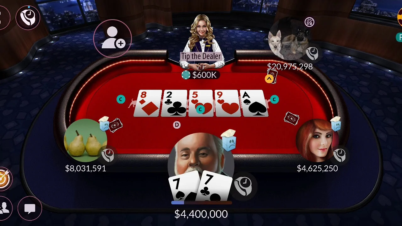 Poker house